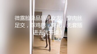 微露脸极品巨乳女友、穿肉丝足交，踩鸡巴，爽死，无套插进去就开操！