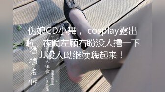 伪娘CD小舞， cosplay露出啦，夜晚左顾右盼没人撸一下JJ没人呦继续嗨起来！